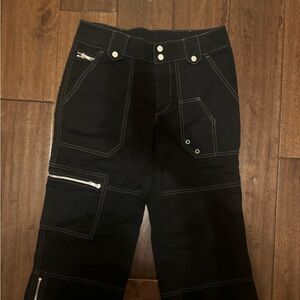 black bdg emery lowrise workwear pant